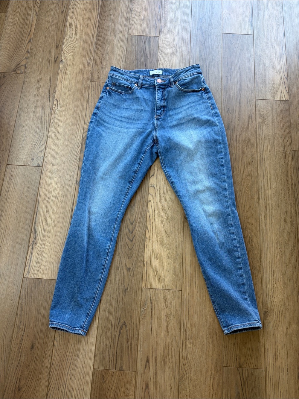 LOFT | Curvy High Waist Skinny Jeans